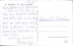 CPA Cannes et les Iles de Lerins 