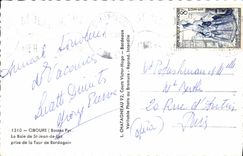 CPA Ciboure Basses Pyr La Baie de St Jean de Luz prise de la Tour de Bordagain