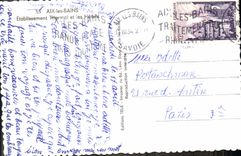 CPA Aix Les Bains Etablissement Thermal et les Hotels 