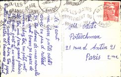 CPA Aix les Bains 