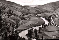 CPA Biriatou Basses Pyrenees La Vallee de la Bidassoa vue sur l'Espagne 