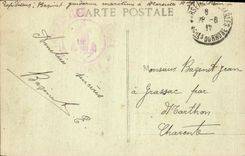 CPA Marseille Panorama du Fort St Jean 