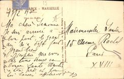 CPA Marseille Quai des Belges 