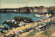 CPA Marseille Quai des Belges 