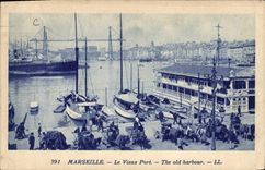 CPA Marseille Le Vieux Port 
