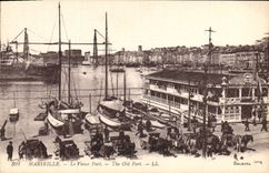 CPA Marseille Le Vieux Port 