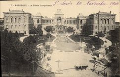 CPA Marseille Le Palais Longchamp 