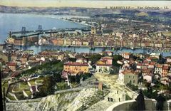 CPA Marseille Vue Generale 