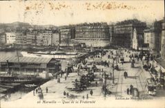CPA Marseille Quai de la Fraternite 