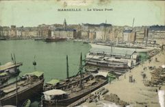 CPA Marseille Le Vieux Port 
