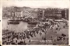 CPA Marseille Le Quai des Belges 