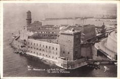 CPA Marseille Le Fort St Jean 