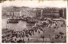 CPA Marseille Le Quai des Belges 