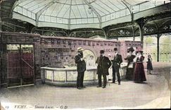 CPA Vichy Source Lucas 