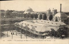 CPA Vichy Vue panoramique du Palais des Sources et de l'Etablissement Thermal 