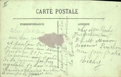 CPA Vichy Un coin du Parc de la Source de l'Hopital 