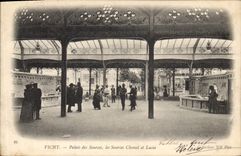 CPA Vichy Palais des Sources les Sources Chomel et Lucas 