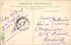 CPA Vichy l'entree dunouvel Etabl Thermal 