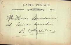 CPA Vichy Allier Entree du Parc des Celestins et Boulevard des Etats Unis Velo Cycle