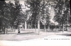 CPA Vichy Un coin de la Restauration 