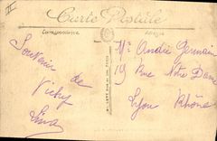 CPA Vichy Entree du Parc des Celestins 