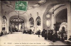 CPA Vichy Interieur du Pavillon de la Source des Celestins 
