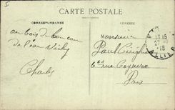 CPA Vichy Facade Principale du Casino 