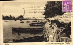 CPA Vichy Le Chalet de Canotage sur l'Abllier 