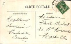 CPA Vichy Promenade des Bords de l'Allier 