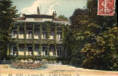 CPA Vichy Le Nouveau Parc Le Chalet de l'Empereur 