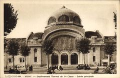 CPA Vichy Etablissement Thermal de 1 classe Entree principale 