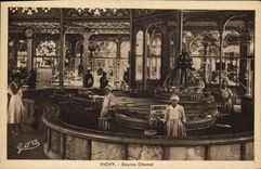 CPA Vichy Source Channel 