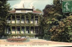 CPA Vichy Le Nouveau Parc Le Chalet de l'Empereur 
