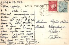 CPA Vichy Le nouveau Pont sur l'Allier 