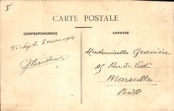 CPA Vichy La Tour de l'Horloge 