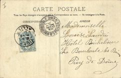 CPA Vichy Abside de l'Eglise St Louis 