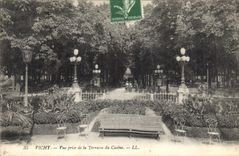 CPA Vichy Vue prise de la Terrasse du Casino 