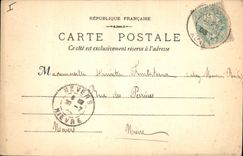 CPA Vichy Terrasse du Casino Allee du Parc 