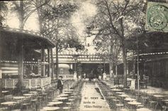 CPA Vichy Jardin de l'Eden Theatre 