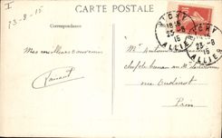 CPA Vichy L'Allee couverte du Parc 