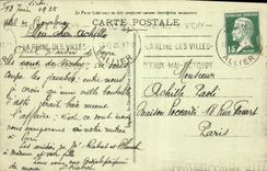 CPA Vichy Terrasse et Theatre du Casino 