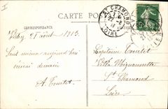 CPA Vichy Un Coin du Parc 