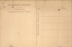 CPA Vichy Allier Le Square de la Source de l'Hopital 