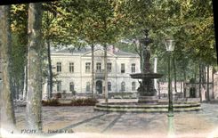 CPA Vichy Hotel de Ville 