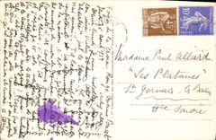 CPA Vichy Chateau de Bourbon Busset 