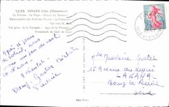 CPA Dinard Cote d'Emeraude La Piscine La Plage 