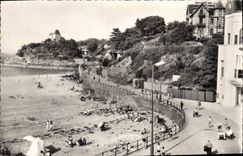 CPA Dinard L et V La Promenade des Allies et la Pointe du Moulinet 