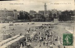 CPA Cote d'Emeraude Dinard La Plage 