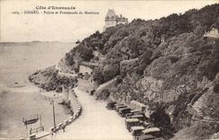 CPA Cote d'Emeraude Dinard Pointe et Promenade du Moulinet 