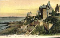 CPA Dinard Les Villas de la Malouine a la Pointe du Grouin 